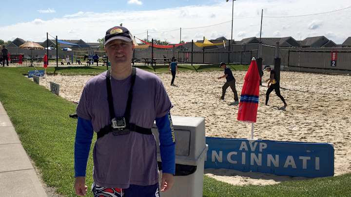 It's the beach that makes beach volleyball so difficult