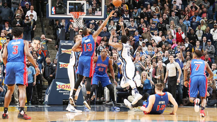 Watch: Grizzlies’ Mario Chalmers beats Pistons on off-balance shot
