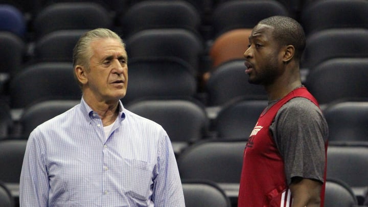 Dwyane Wade on Pat Riley: ‘He has a job to do’