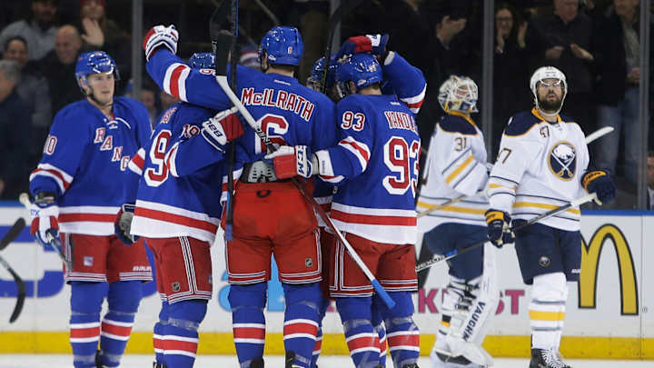 Brassard has career-high 5 points, Rangers beat Sabres 6-3 Brassard has career-high 5 points, Rangers beat Sabres 6-3