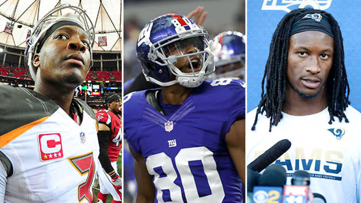 Jameis Winston, Victor Cruz, Keenan Allen Replacements