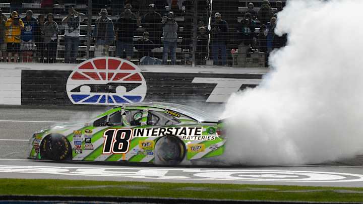 Drive and win: Kyle Busch sweep is NASCAR's 1st in 25 years