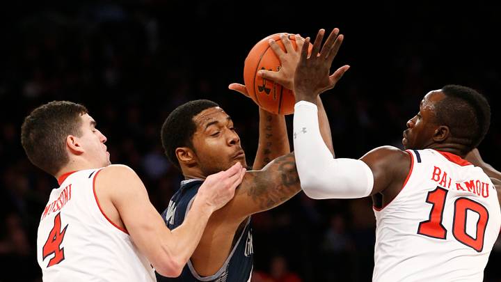 Smith-Rivera's 33 points lead Hoyas over St. John's 93-73