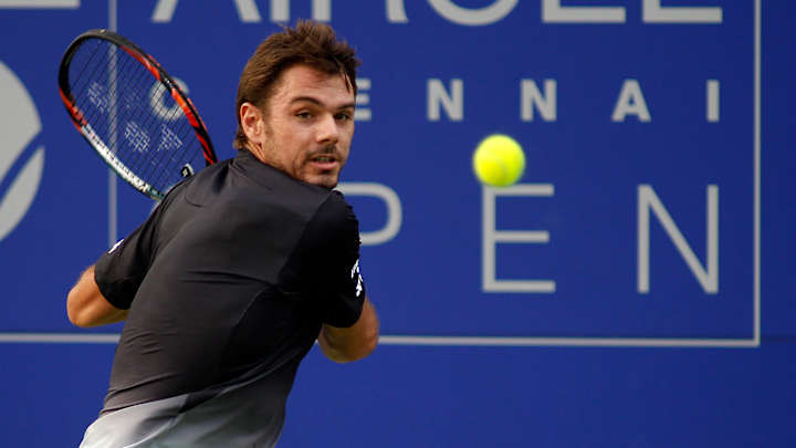 Two-time defending champion Wawrinka in Chennai semifinals