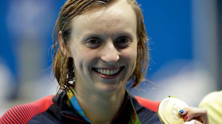 Ledecky wins most challenging event with gritty performance
