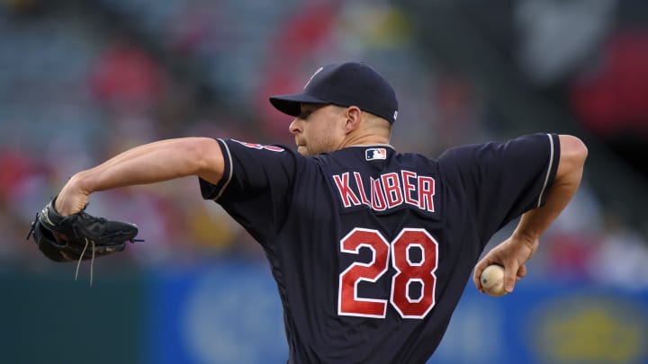 Kluber throws 3-hitter, Indians beat slumping Angels 6-2