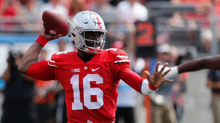 No. 6 Ohio St posts record romp over Bowling Green 77-10