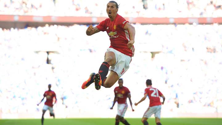 Watch: Zlatan Ibrahimovic nets Community Shield winner for Manchester United
