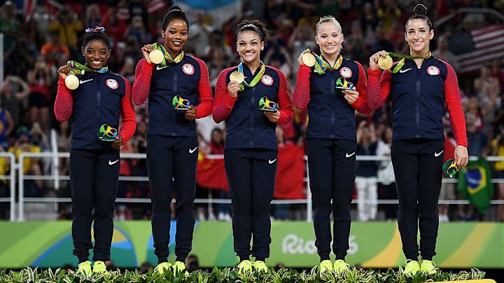 Team USA simply dazzles en route to gold in Olympic gymnastics team final