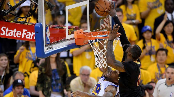 Andre Iguodala on LeBron James's Finals block: 'That s--- was so dope'