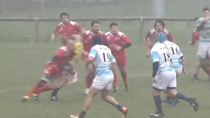Video: Italian rugby player banned three years for violent hit on female ref Video: Italian rugby player banned three years for violent hit on female ref
