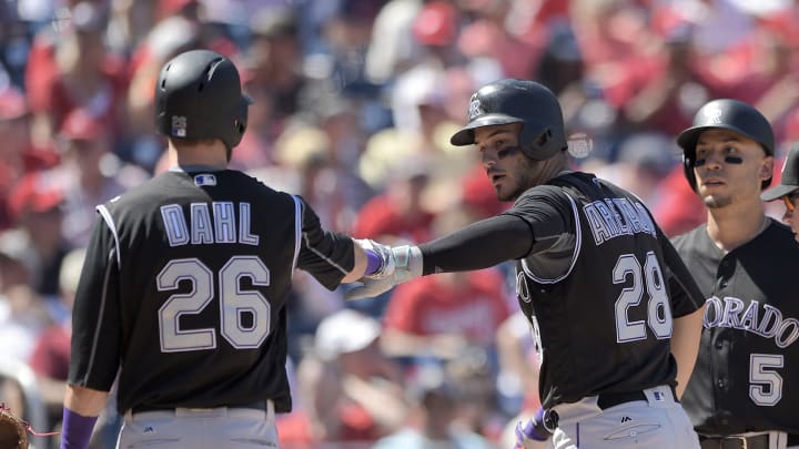 Arenado homers among 4 hits to power Rockies past