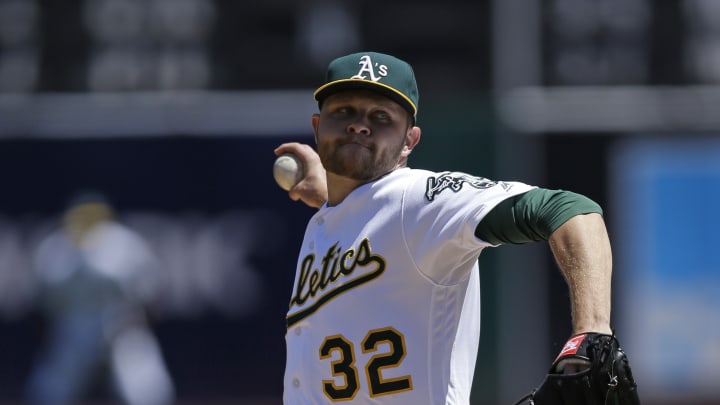 Jesse Hahn pitches A's past Astros 2-0 in return to majors