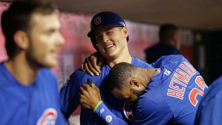 Rizzo homers again, Lester tough as Cubs beat Reds 8-1