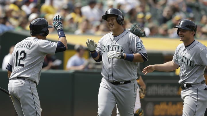 Mariners rally against A's bullpen for first sweep of season