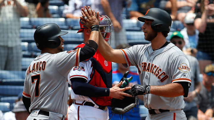 Watch: Madison Bumgarner crushes two-run homer to left Watch: Madison Bumgarner crushes two-run homer to left