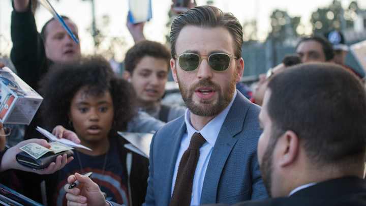 Watch: Chris Evans would really like to meet Tom Brady