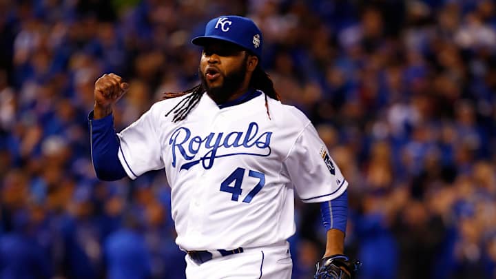 Here are some captions for this amazing Johnny Cueto photo