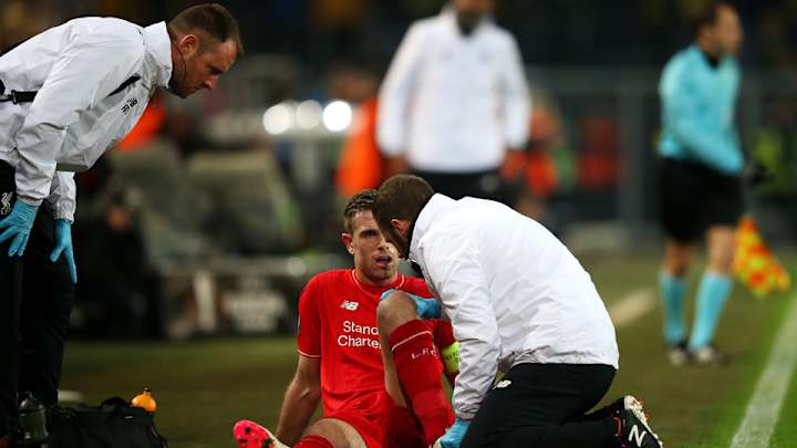 Jordan Henderson suffers knee injury, Euro 2016 place in doubt