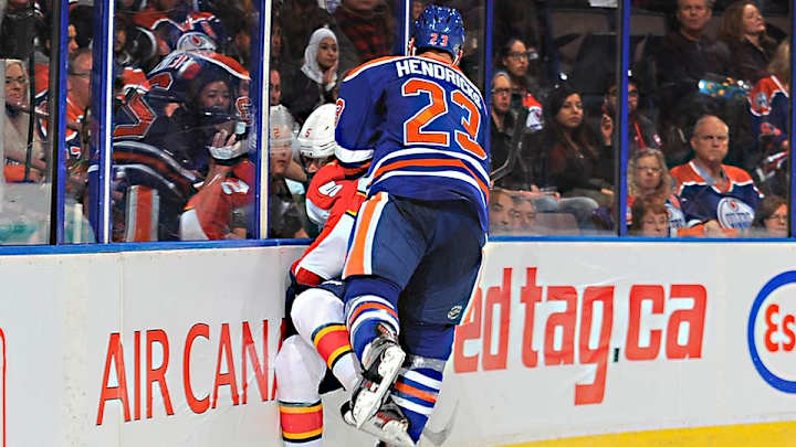 Oilers’ Matt Hendricks suspended three games for boarding