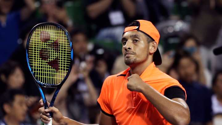 Kyrgios booed during listless effort in Shanghai
