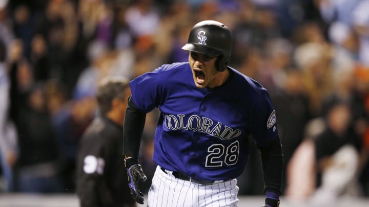Arenado homers twice, drives in 7 as Rockies beat Giants Arenado homers twice, drives in 7 as Rockies beat Giants