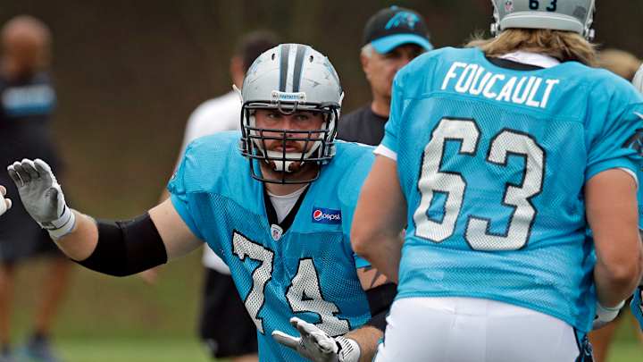 Super Bowl goat? Panthers don't view Remmers as that guy Super Bowl goat? Panthers don't view Remmers as that guy