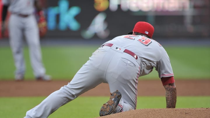 Bruce hits 3-run HR as Finnegan, Reds beat Braves 3-1