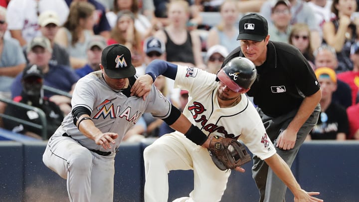 Dietrich hits HR, drives in 4 as Marlins beat Braves 7-3 Dietrich hits HR, drives in 4 as Marlins beat Braves 7-3