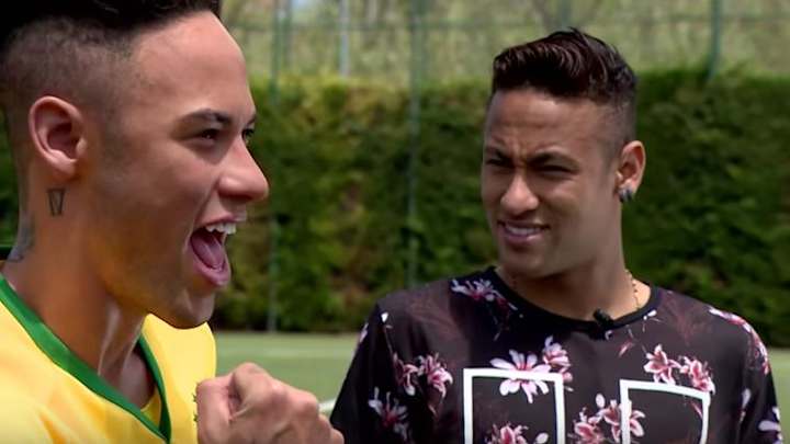 Watch: Neymar gave his new wax figure a very thorough inspection