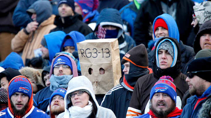 Browns will stick with RG3 as they search for first win