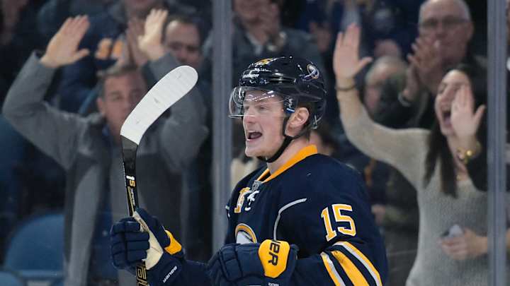 Eichel scores in OT as Sabres beat Hurricanes 3-2