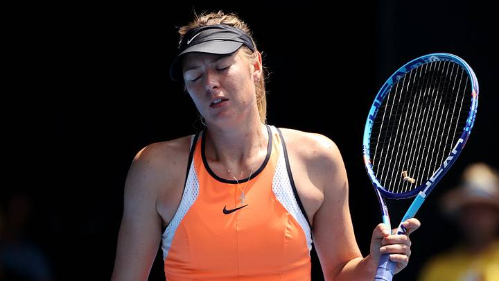 Sharapova out of Indian Wells with injured left forearm