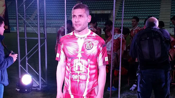 Spanish soccer team unveils the creepiest jerseys imaginable