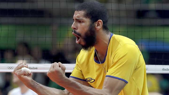 Brazil grabs men's volleyball gold, with Neymar watching Brazil grabs men's volleyball gold, with Neymar watching