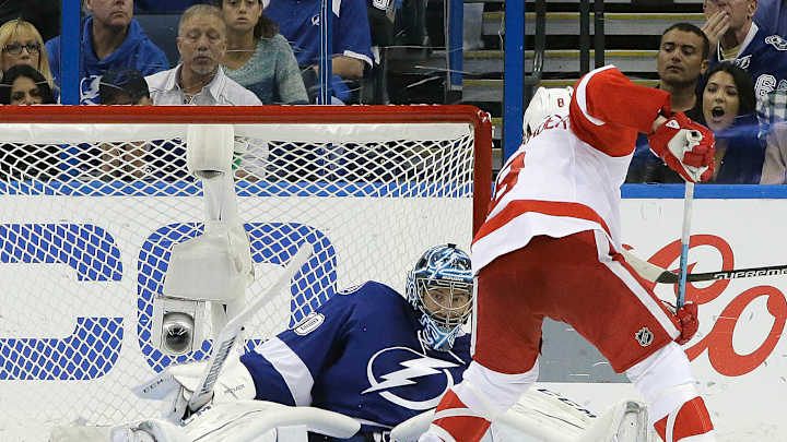 Red Wings follow refrain, make brief appearance in playoffs