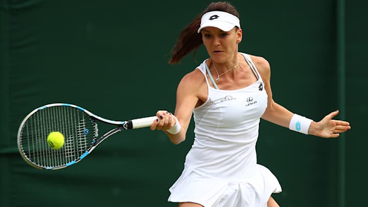 Agnieszka Radwanska survives upset bid in Wimbledon second round Agnieszka Radwanska survives upset bid in Wimbledon second round