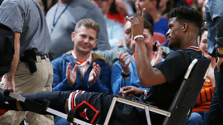 MRI reveals left knee strain, no tear for Bulls’ All-Star Jimmy Butler