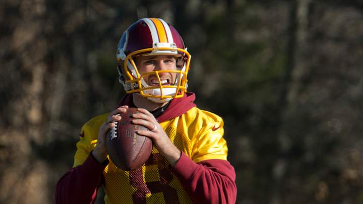 Now a starter, wearing Starter, Redskins QB Cousins has help