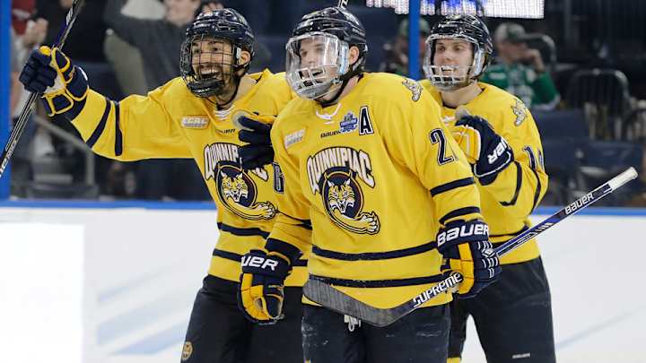 Frozen Four: Quinnipiac beats Boston College, advances to championship Frozen Four: Quinnipiac beats Boston College, advances to championship