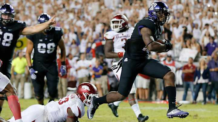 No. 13 Oklahoma State goes to TCU in control of Big 12 fate