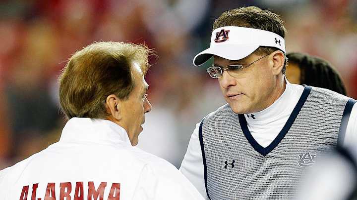 The elephant in the room: Alabama's success casts long shadow over Auburn, Gus Malzahn; Punt, Pass & Pork The elephant in the room: Alabama's success casts long shadow over Auburn, Gus Malzahn; Punt, Pass & Pork