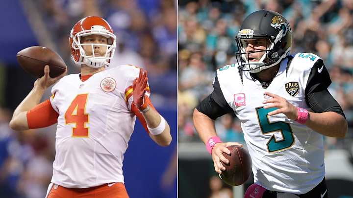 Jaguars, Chiefs to have fresh looks on offense this week