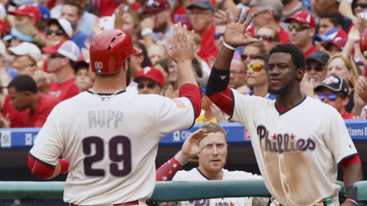 Eickhoff, Herrera, Franco lead Phillies over Braves 8-2