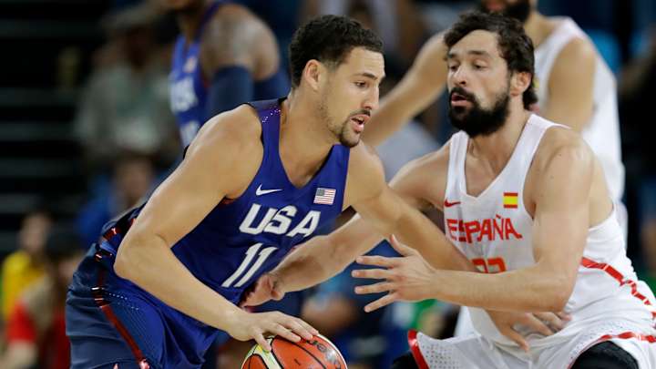 US men's basketball beats Spain 82-76, will play for gold