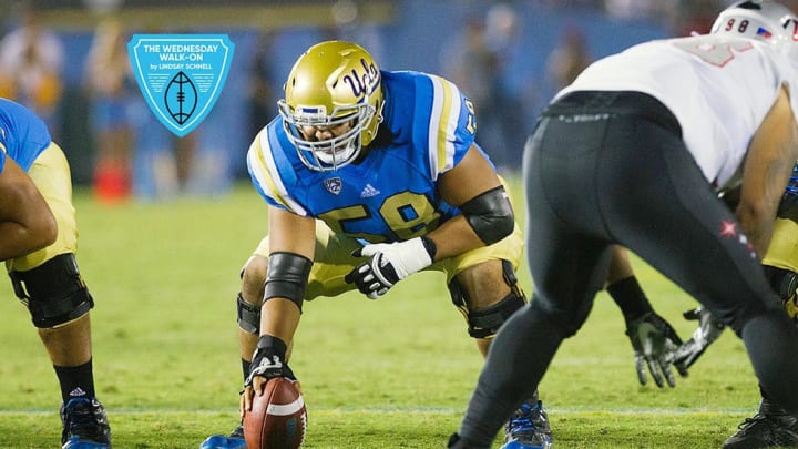 UCLA center Gyo Shojima is the first player of full Japanese heritage to play FBS football. He won't be the last.