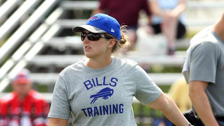 NFL's first female coach anticipates more to follow NFL's first female coach anticipates more to follow