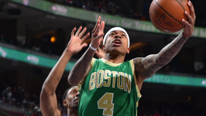 Thomas scores 26 points to help Celtics down 76ers 120-105 Thomas scores 26 points to help Celtics down 76ers 120-105