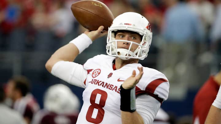 Arkansas confident in first-time starter Allen at QB