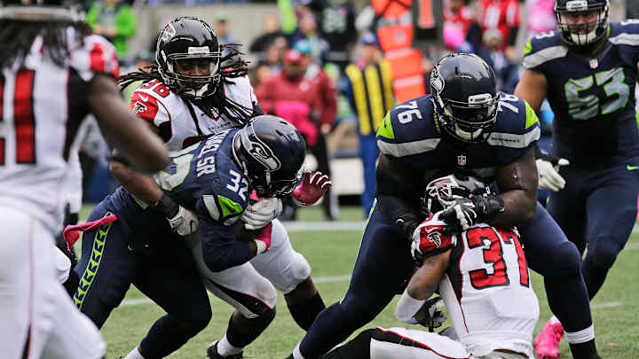 Seattle run game lagging behind Seahawks' standard